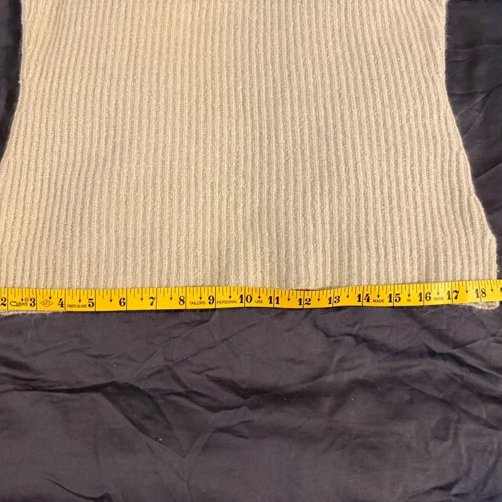 Norm Thompson Sky Blue V-Neck Sweater - Picture 8 of 10